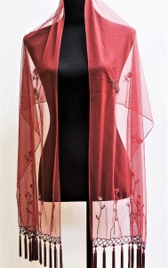 Beaded shawl 203-E